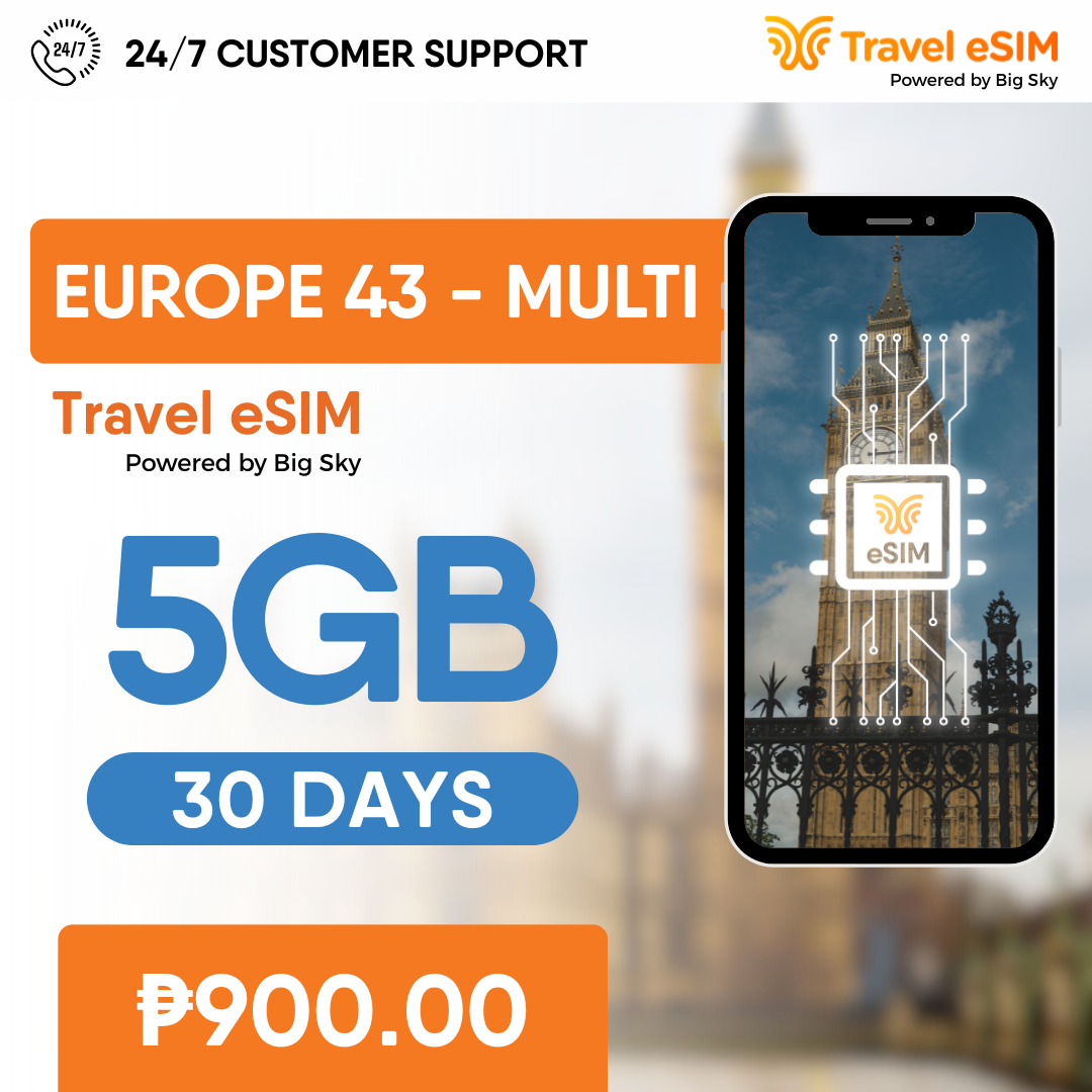 Europe (43 Countries) eSIM