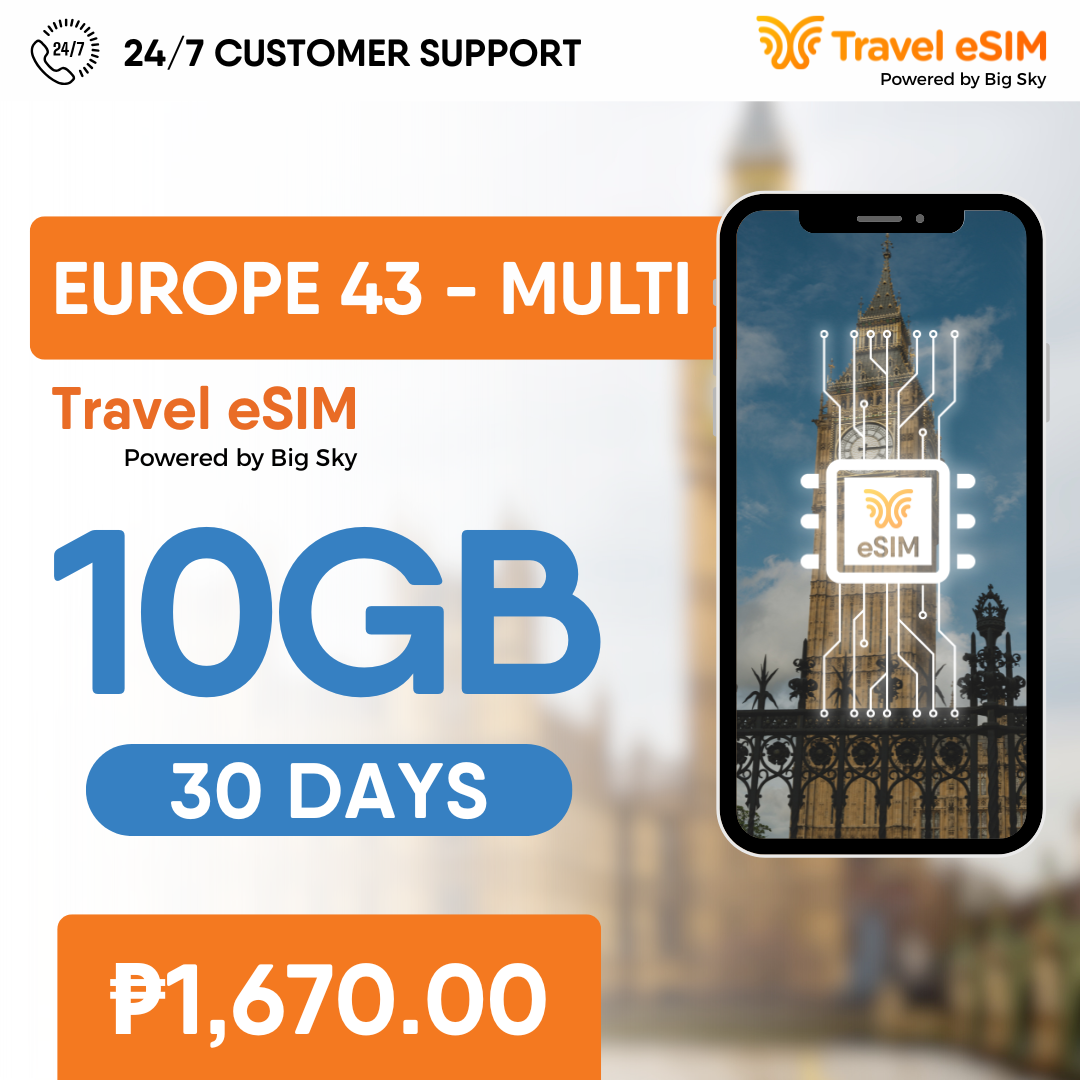 Europe (43 Countries) eSIM