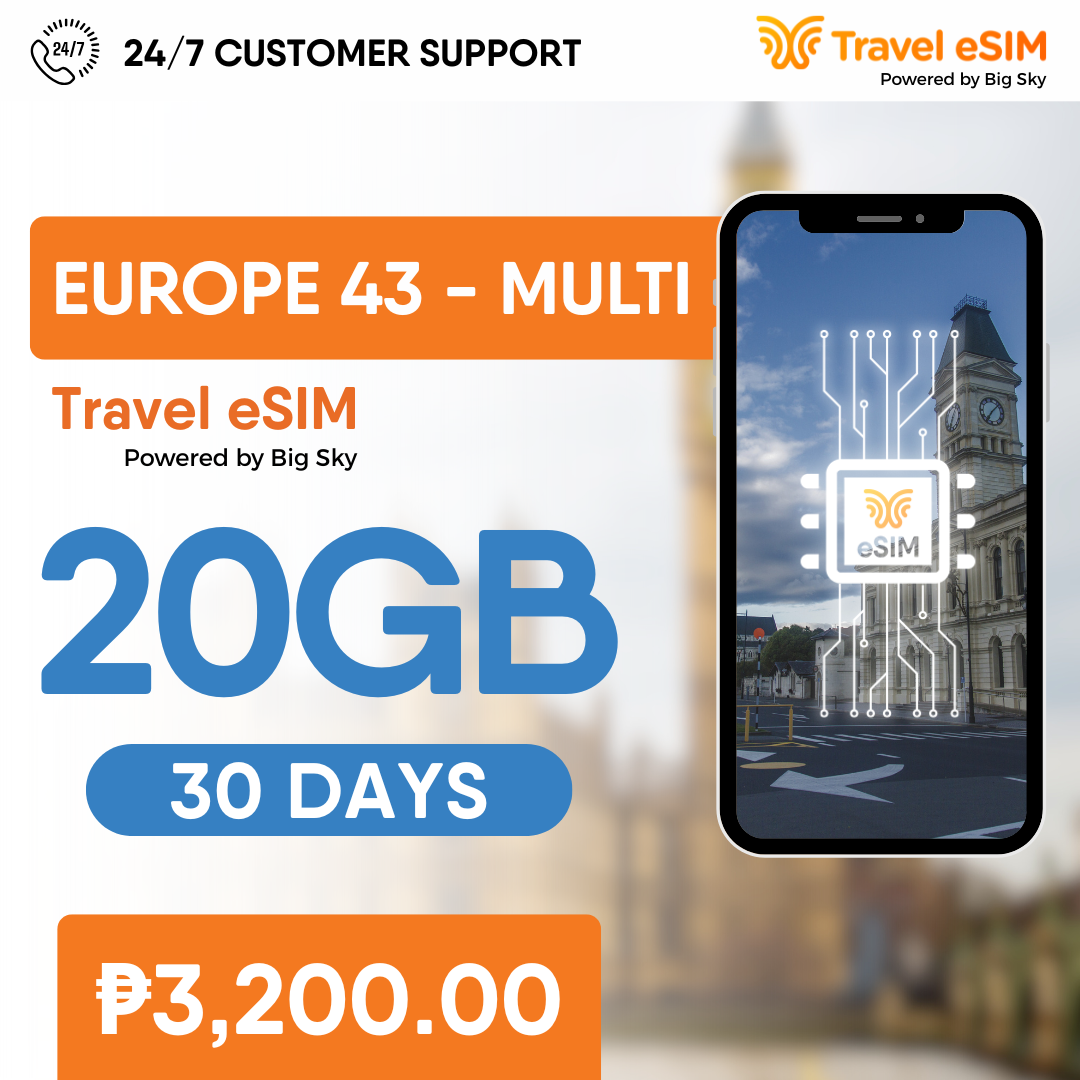 Europe (43 Countries) eSIM